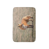 Tapis De Bain Renard rouge dans un champ (Devant (Vertical))