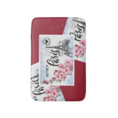 Tapis De Bain Rencontrez-moi à Paris | Cartes postales du bord (Devant (Vertical))