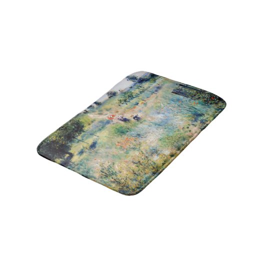 Tapis De Bain Renoir - Chemin menant à travers l'herbe haute (Angle)