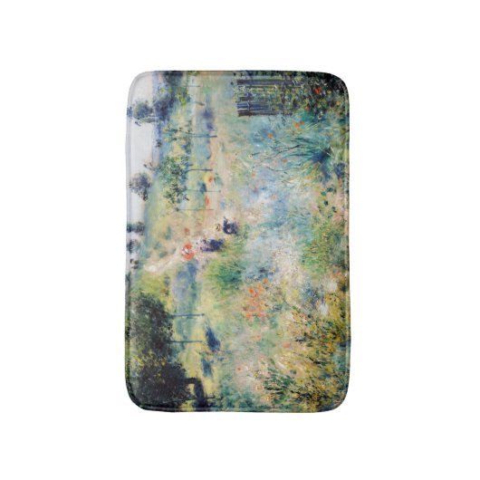 Tapis De Bain Renoir - Chemin menant à travers l'herbe haute (Devant (Vertical))