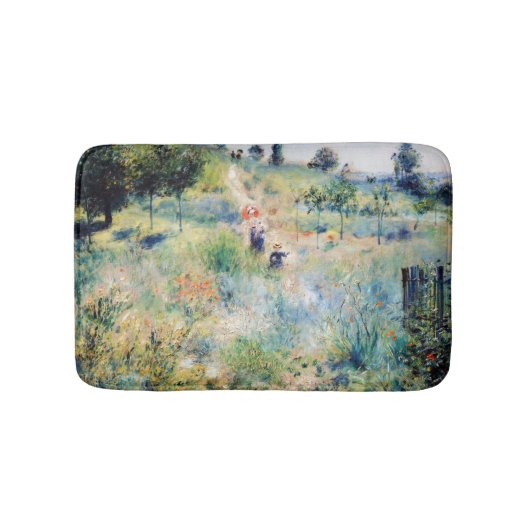 Tapis De Bain Renoir - Chemin menant à travers l'herbe haute (Devant)
