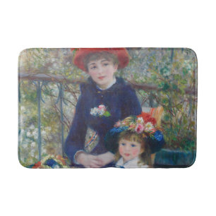 Tapis De Bain Renoir Deux Sœurs Terrasse Impressionnisme Françai