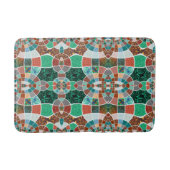 Tapis De Bain Répétition d'images à faible effet fractal (Devant)