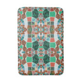 Tapis De Bain Répétition d'images à faible effet fractal (Devant (Vertical))