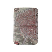 Tapis De Bain Réplique carte de la ville d'Amsterdam 1652 (Devant (Vertical))