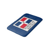 Tapis De Bain République dominicaine (Angle)