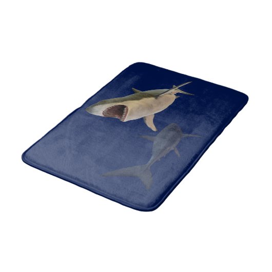 Tapis De Bain Requin blanc (Angle)