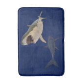 Tapis De Bain Requin blanc (Devant (Vertical))