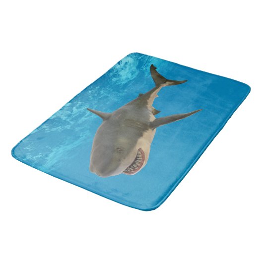 Tapis De Bain Requin blanc (Angle)
