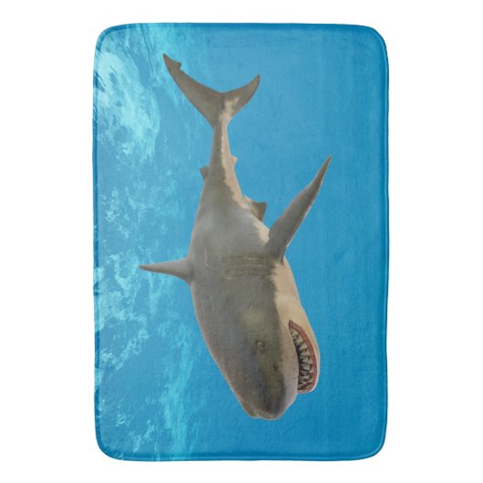Tapis De Bain Requin blanc (devant Vertical)