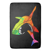 Tapis De Bain Requin coloré (devant Vertical)