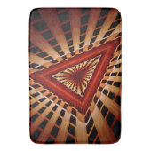 Tapis De Bain Réseau d'Imaginaires 3D Conception graphique fract (devant Vertical)