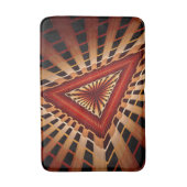 Tapis De Bain Réseau Fantastique 3D Moderne de Design Graphique (Devant (Vertical))