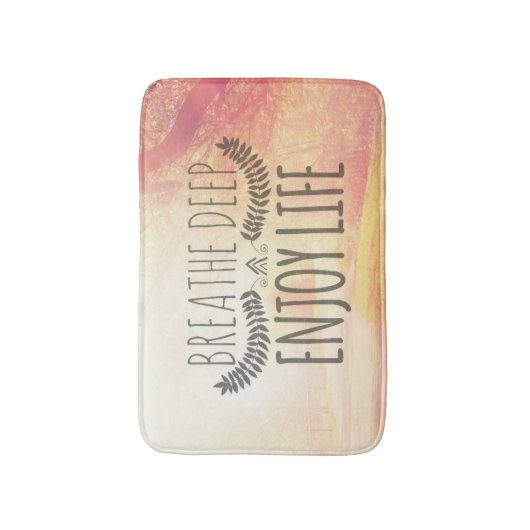 Tapis De Bain Respirez profondément (Devant (Vertical))