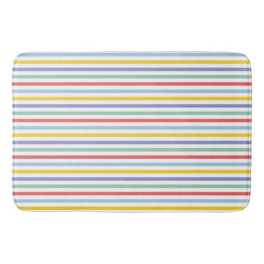 Tapis De Bain Ressort Arc-en-ciel strié (Devant)
