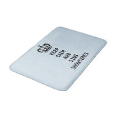 Tapis De Bain Restez au calme et chantez les mélodies (Angle)