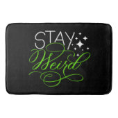 Tapis De Bain Restez bizarre Introvert, Geek, Nerd (Devant)