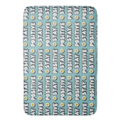 Tapis De Bain Restez Positif (devant Vertical)