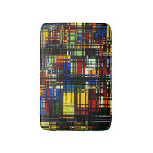 Tapis De Bain Résumé coloré (Devant (Vertical))
