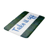 Tapis De Bain Retirez-le du bain / Blue Green Sparkings (Angle)