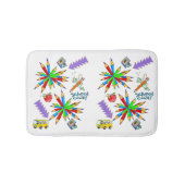 Tapis De Bain Retour à l'école est Cool douche salle de bain (Devant)