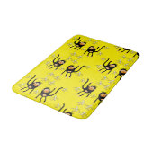 Tapis De Bain Retour À L'École Petit Singe (Angle)