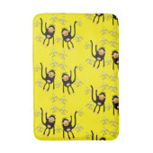 Tapis De Bain Retour À L'École Petit Singe (Devant (Vertical))