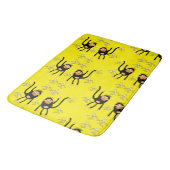 Tapis De Bain Retour À L'École Petit Singe (Angle)