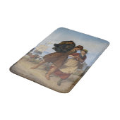 Tapis De Bain Retour du pêcheur (par Rudolf Jordan) (Angle)