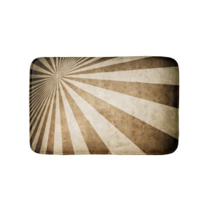 Tapis De Bain Rétro arrière - plan de motif de rayure