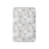 Tapis De Bain Rétro arrière - plan floral (Devant (Vertical))