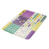 Tapis De Bain Retro Art Pop moderne du milieu du siècle (Angle)