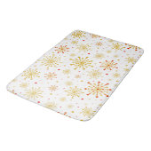 Tapis De Bain Retro Atomic Mid-Century Modern Pattern (Angle)