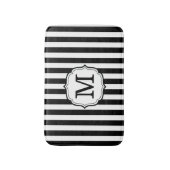 Tapis De Bain Retro Elagant Personalized Stripe Bath Mat (Devant (Vertical))
