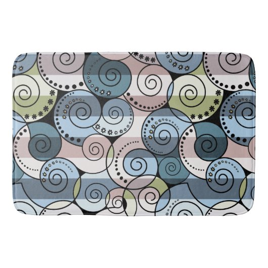 Tapis De Bain Rétro, espion (Devant)