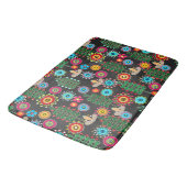 Tapis De Bain Rétro, Flower Patch (Angle)