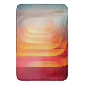 Tapis De Bain Retro Glow Arches – Abstract Mid-Century (devant Vertical)