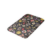 Tapis De Bain Retro Grunge Sunshine Bliss (Angle)