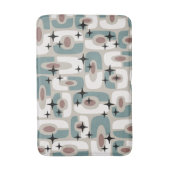 Tapis De Bain Retro Mid Century Modern Cosmic Abstract Pattern (Devant (Vertical))