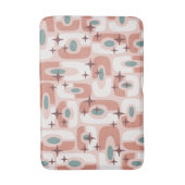 Tapis De Bain Retro Mid Century Modern Cosmic Abstract Pattern (Devant (Vertical))