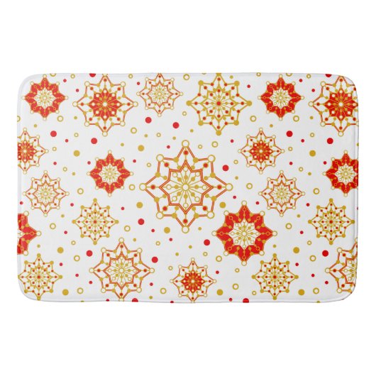 Tapis De Bain Retro Mid-Century Modern Pattern (Devant)