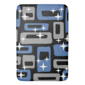 Tapis De Bain Retro Mid-Century Moderne Abstrait (devant Vertical)