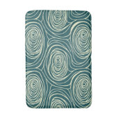 Tapis De Bain Rétro Milieu de Siècle Tourbillon Abstrait Sarcell (Devant (Vertical))