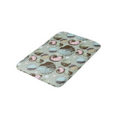 Tapis De Bain Rétro motif de coquillage (Angle)