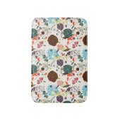 Tapis De Bain Rétro motif floral 2 (Devant (Vertical))