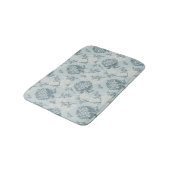 Tapis De Bain Rétro motif floral avec des fleurs de viburnum (Angle)
