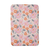 Tapis De Bain Rétro motif floral mignon (Devant (Vertical))