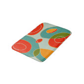 Tapis De Bain Rétro Multicolore (Angle)