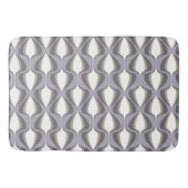 Tapis De Bain Retro Ogee  Grey (Devant)