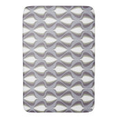 Tapis De Bain Retro Ogee Grey (devant Vertical)